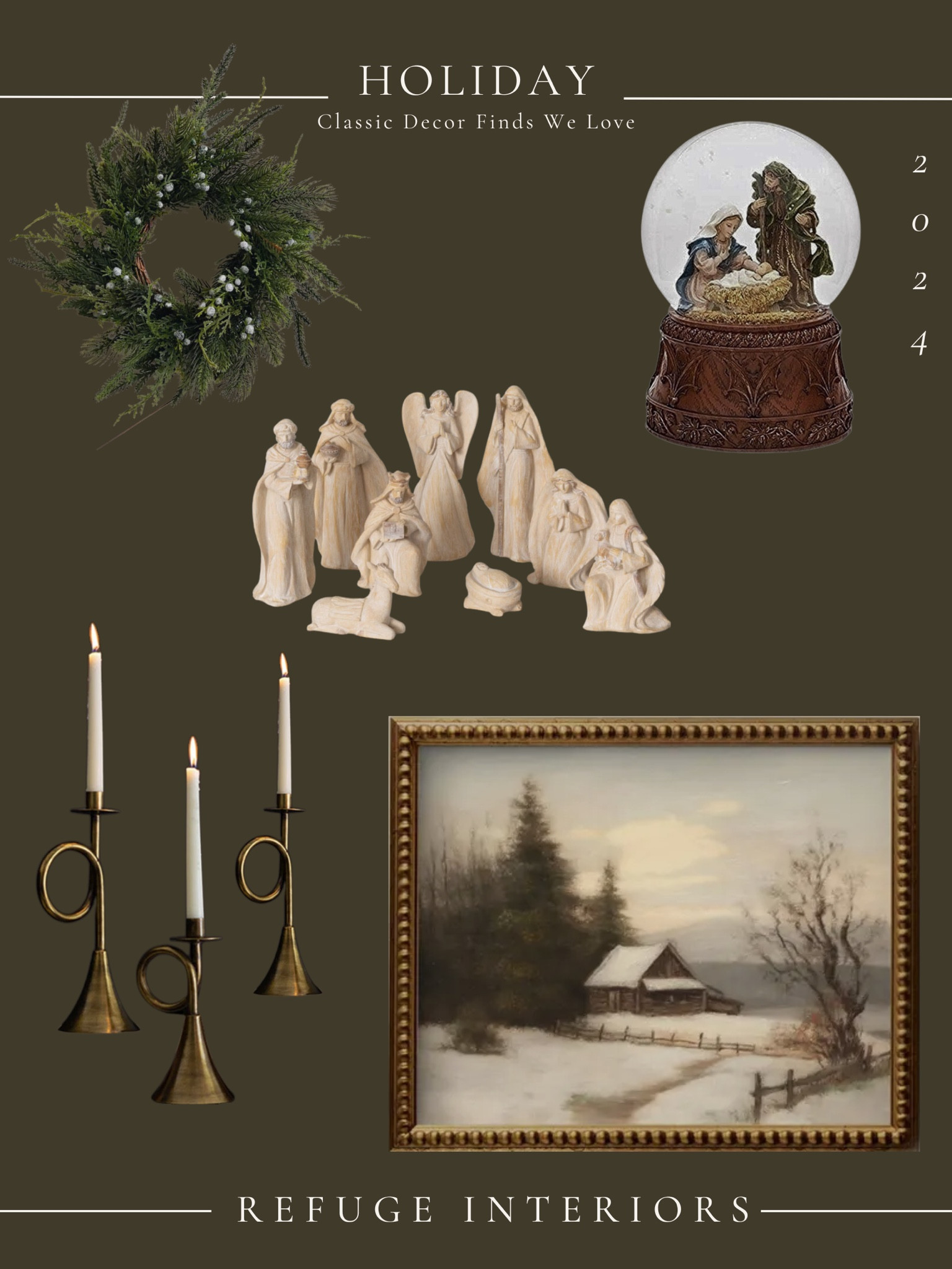 Classic holiday finds 🤎

#LTKSeasonal #LTKHoliday #LTKHome