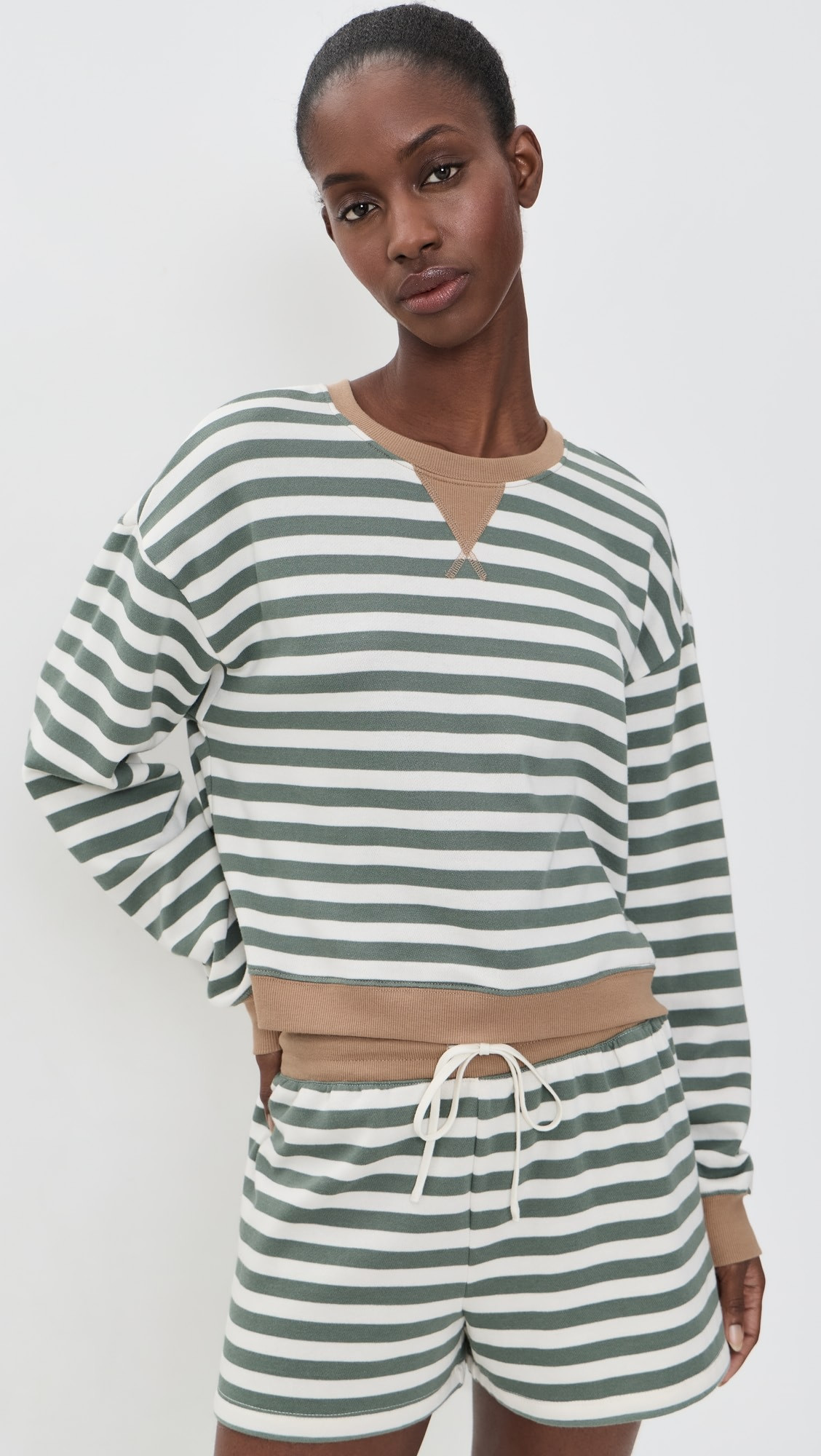 Z Supply Low Key Stripe Sweatshirt | Shopbop | Shopbop