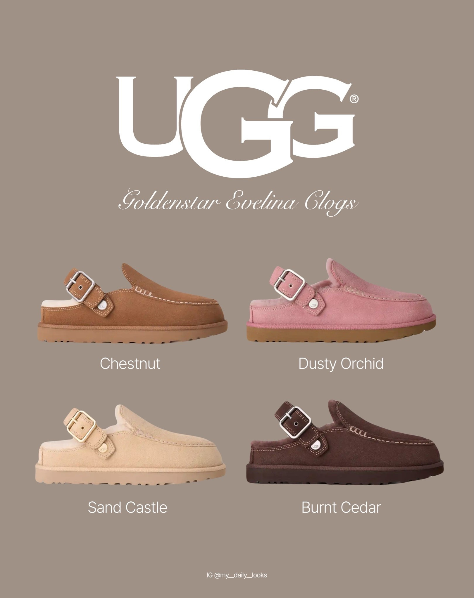 UGG Goldenstar Evelina Clog — Such a great pair of shoes for autumn/winter 🖤

Tags: mules, loafers, trending viral Uggs, early fall, pre-fall, it shoe.

#LTKstyletip #LTKshoes #LTKautumn