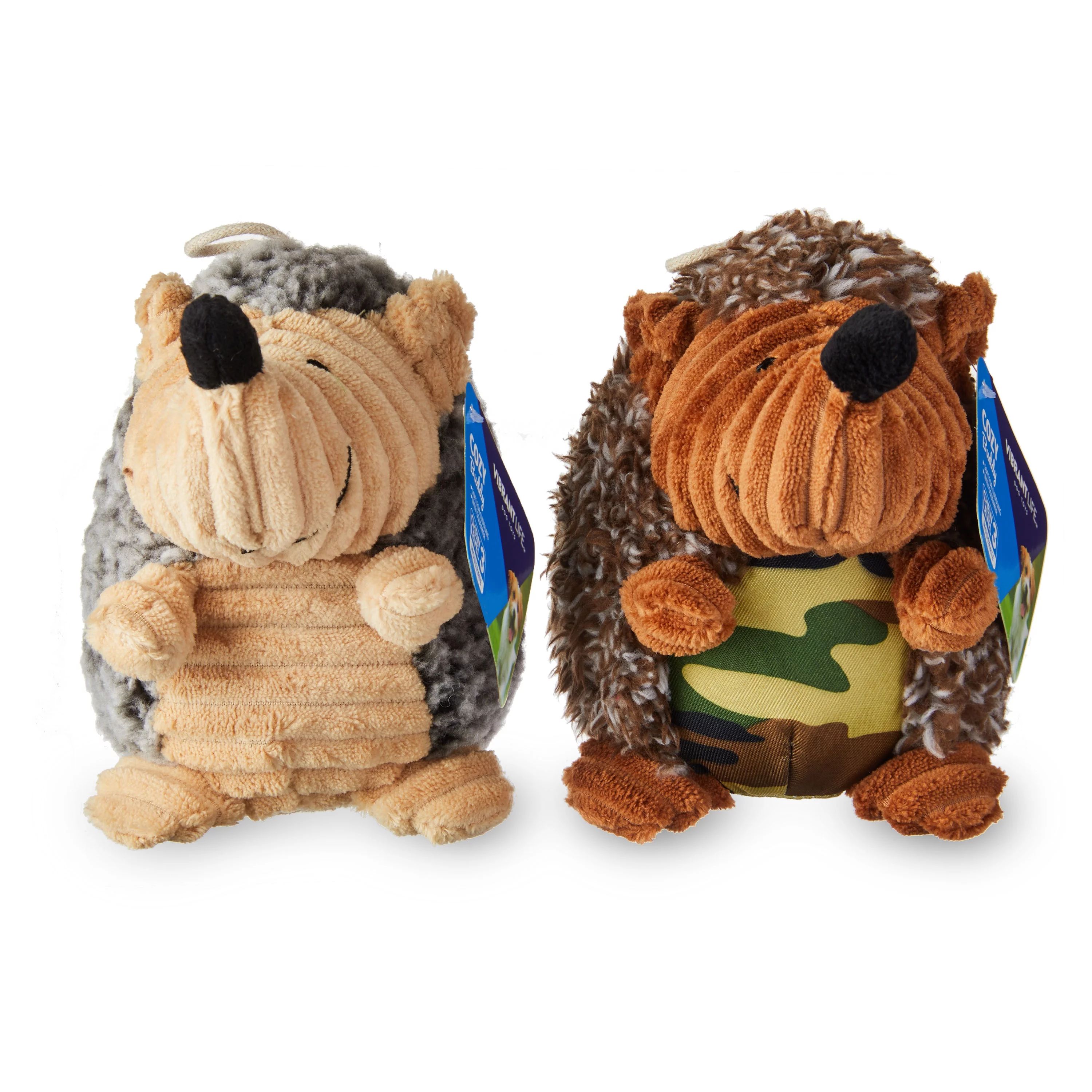 Vibrant Life Cozy Buddy Small Hedgehog Dog Toy, Color May Vary, Chew Level 2 | Walmart (US)
