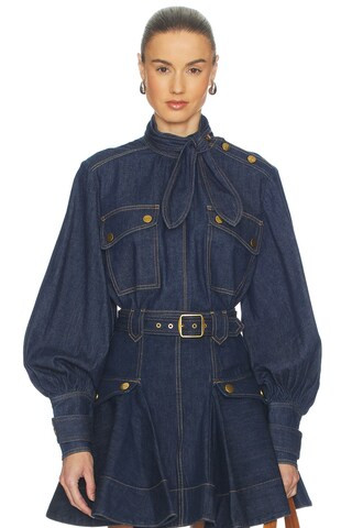 Denim Cargo Blouse
                    
                    Zimmermann | Revolve Clothing (Global)