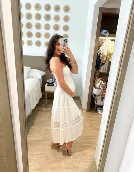 White strapless dress I wore on our babymoon 🤍 One of my favorite Amazon dresses! Fits true to size, wearing small



#LTKstyletip #LTKbump #LTKfindsunder50