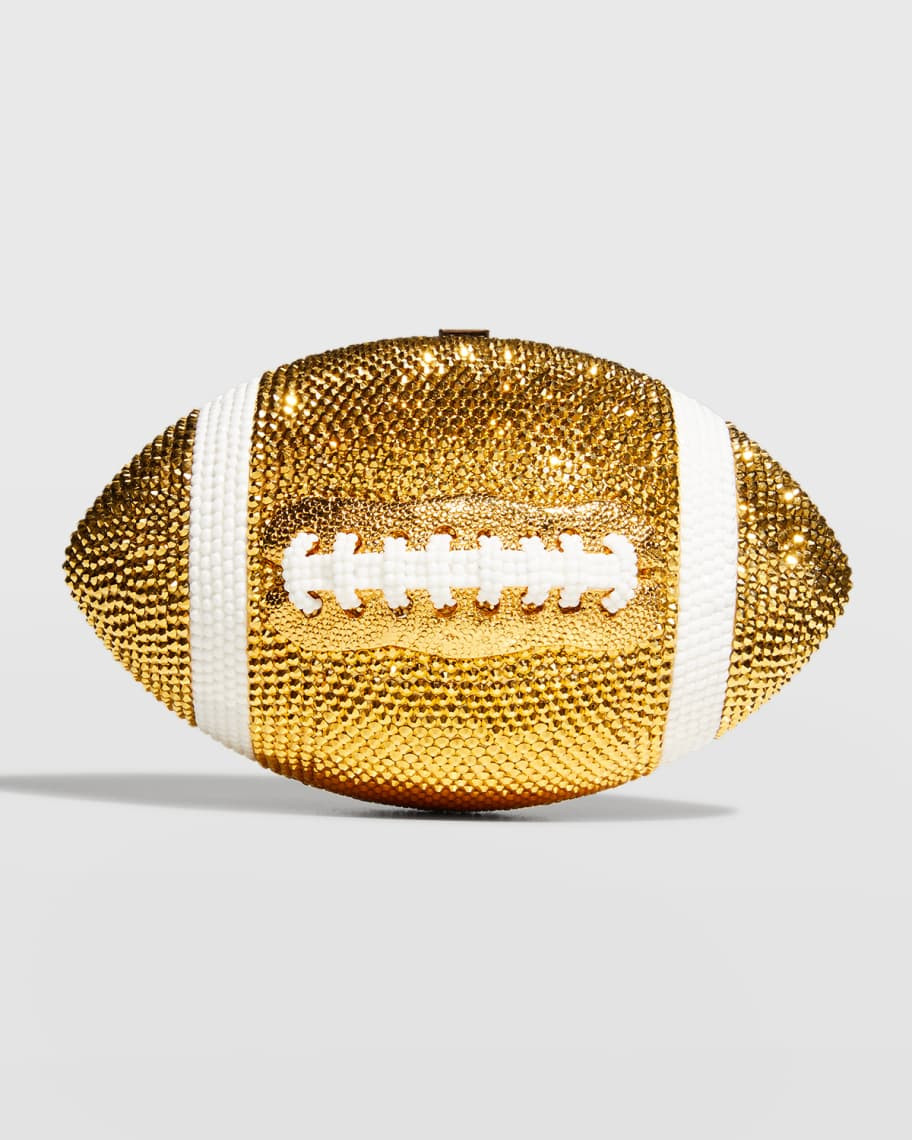 Judith Leiber Couture Crystal Football Minaudiere Bag | Neiman Marcus