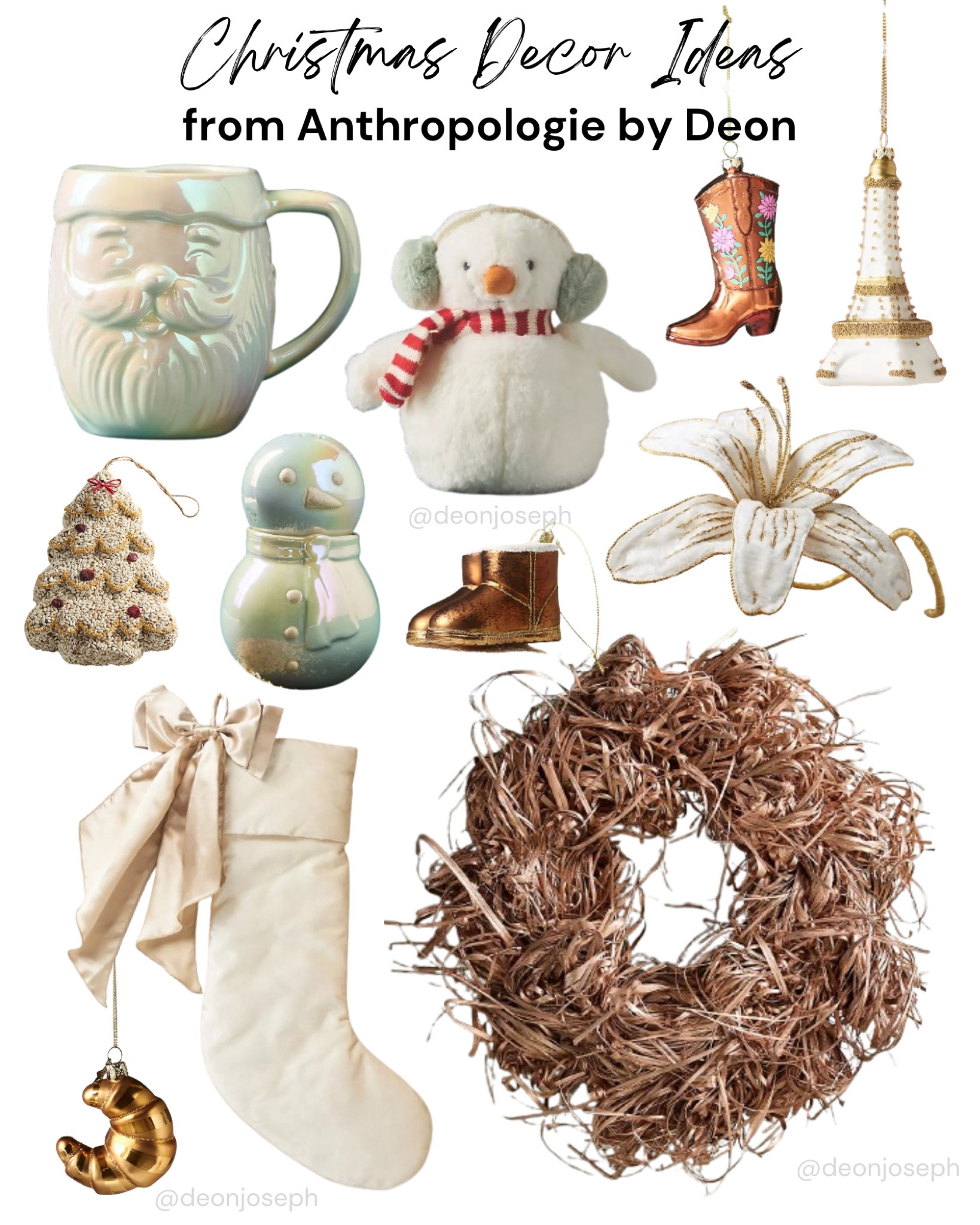 Check out these Anthropologie Christmas decors! They're stunning ✨

#LTKHoliday #LTKSeasonal #LTKHome