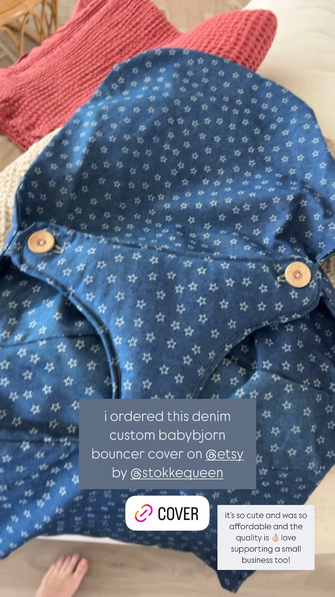 Baby Bjorn Bouncer cover 

#LTKHome #LTKStyleTip #LTKBaby