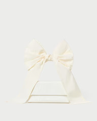 Ramona Cream Moiré Bow Bag | Loeffler Randall