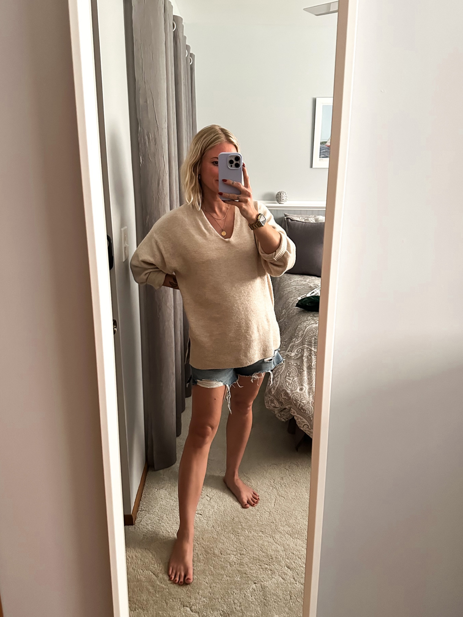 Abercrombie maternity denim shorts 

#LTKbump #LTKSeasonal #LTKstyletip