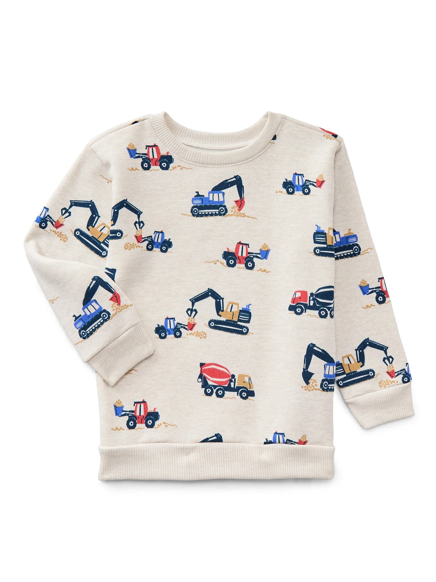 Garanimals Toddler Boy Printed Fleece Sweatshirt, Sizes 2T-5T | Walmart (US)