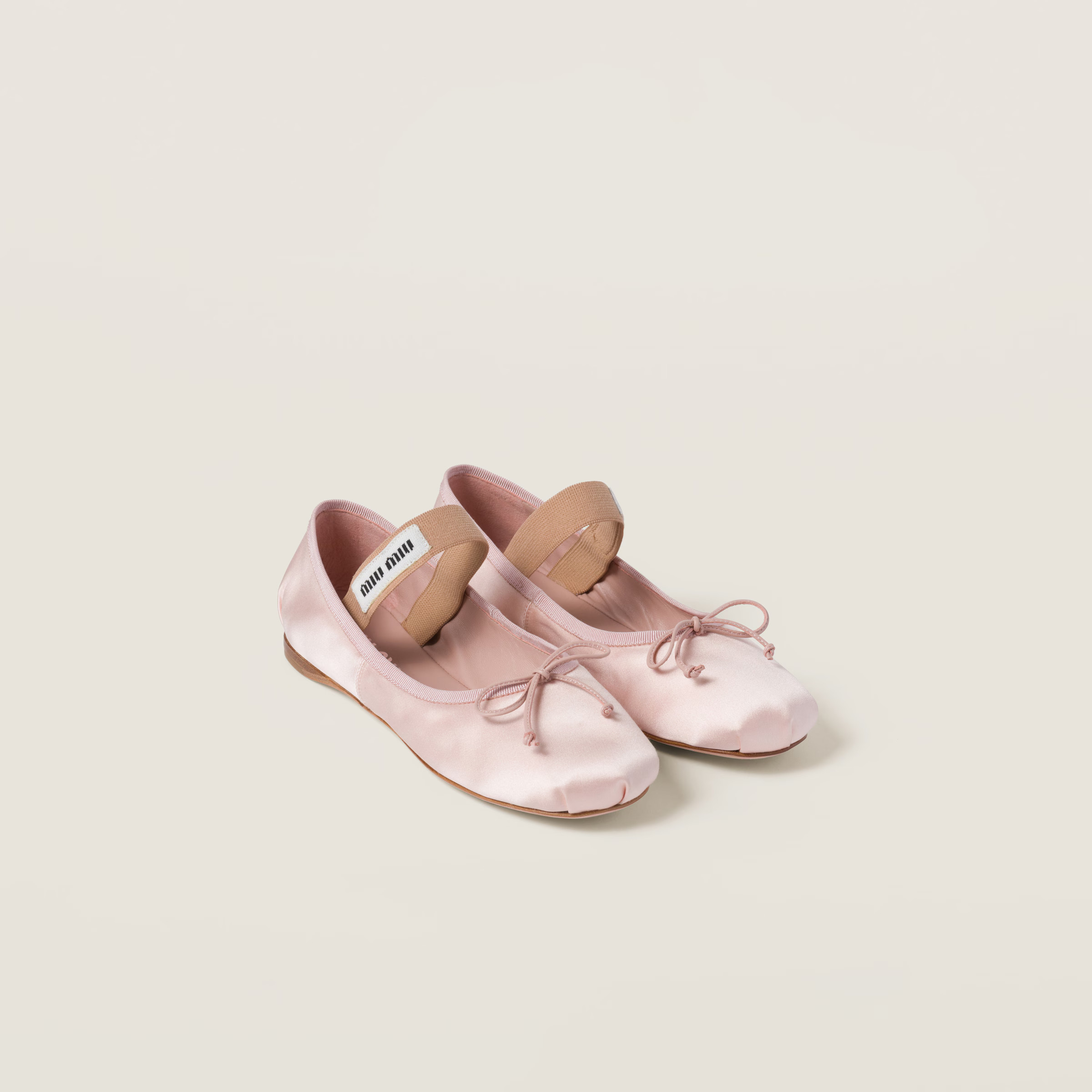 Ballerina Shoes: Leather and Velvet Ballet Flats | Miu Miu | Miu Miu UK