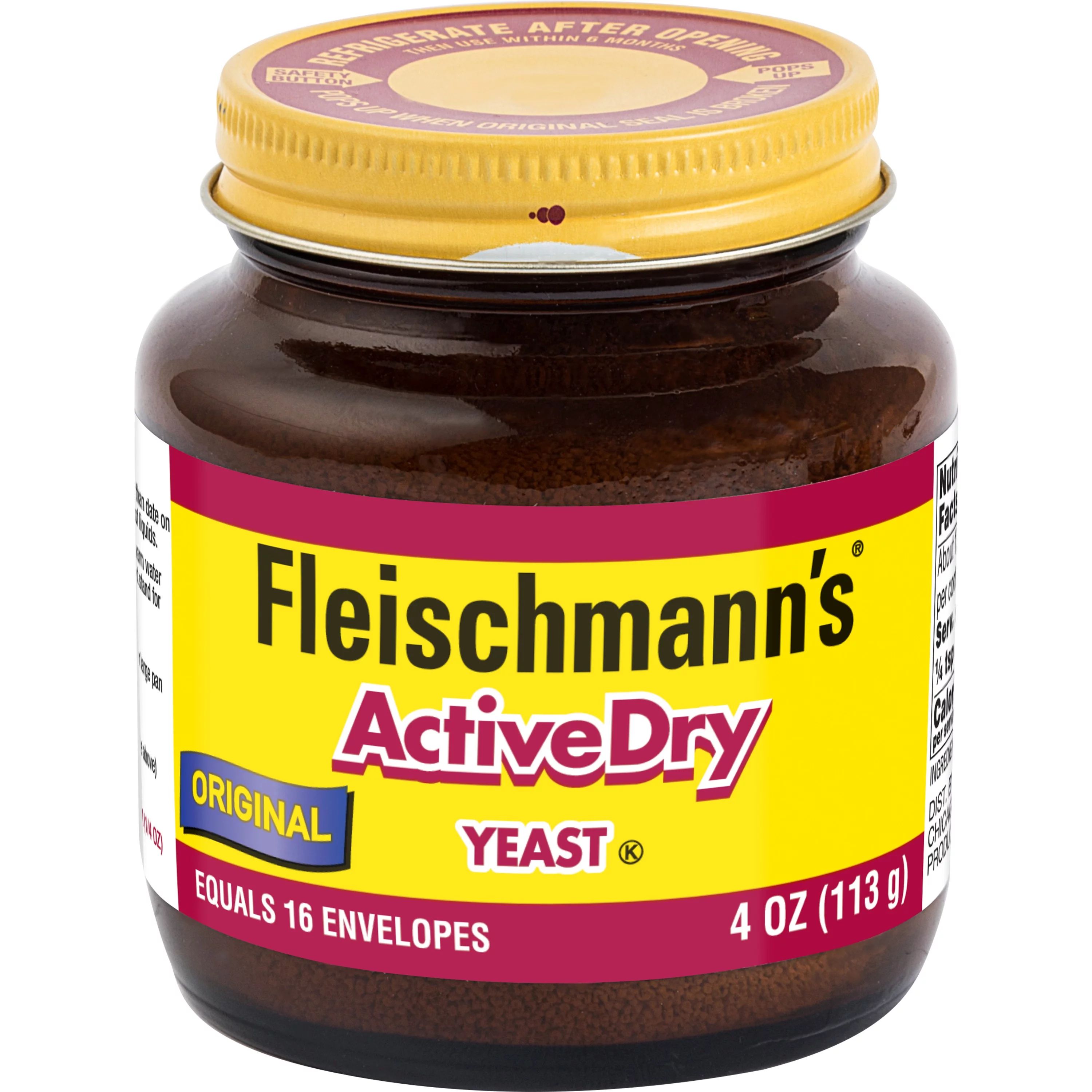 Fleischmann's Active Dry Yeast, 4 Oz - Walmart.com | Walmart (US)