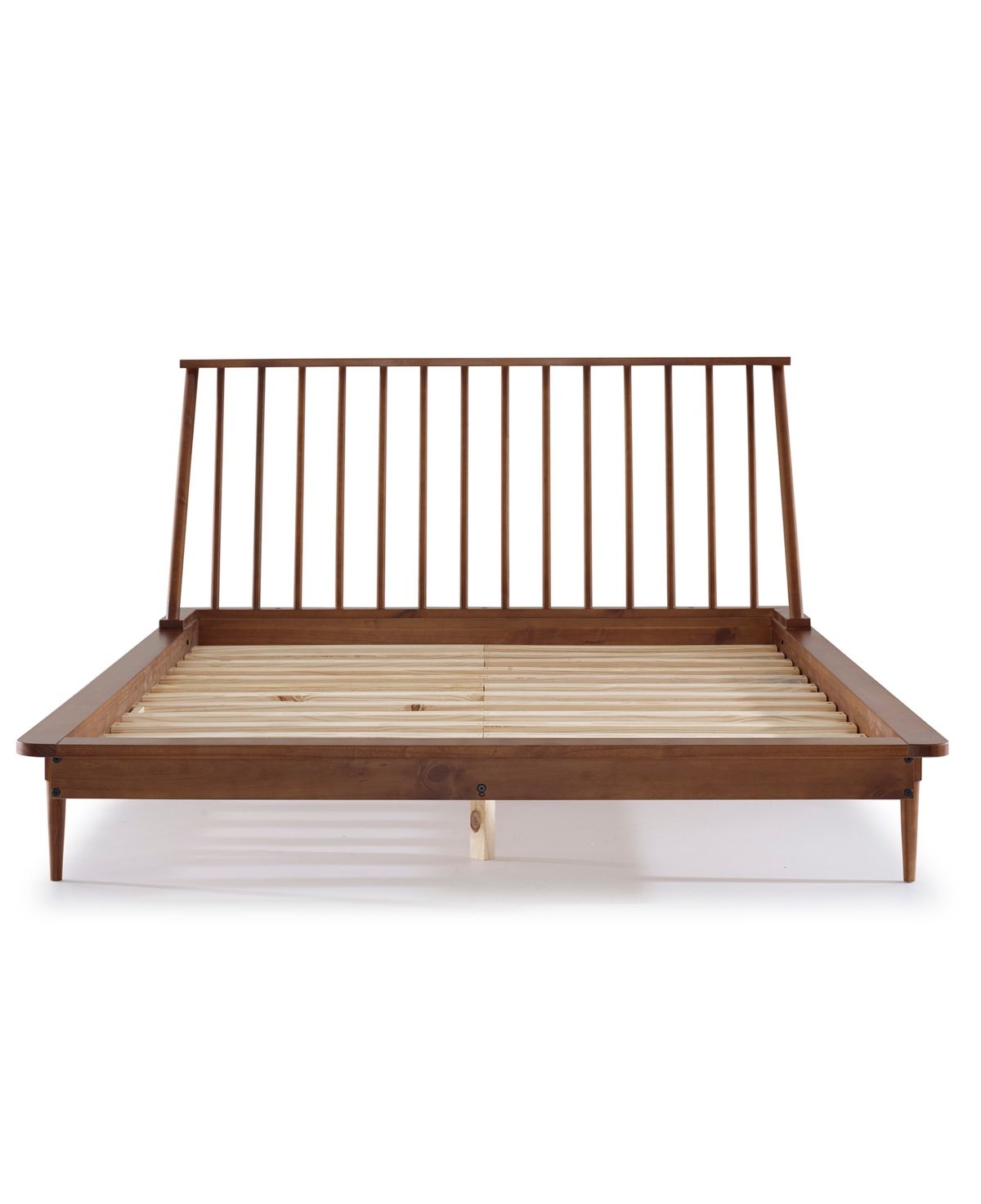 Walker Edison Modern Wood Queen Spindle Bed | Macys (US)