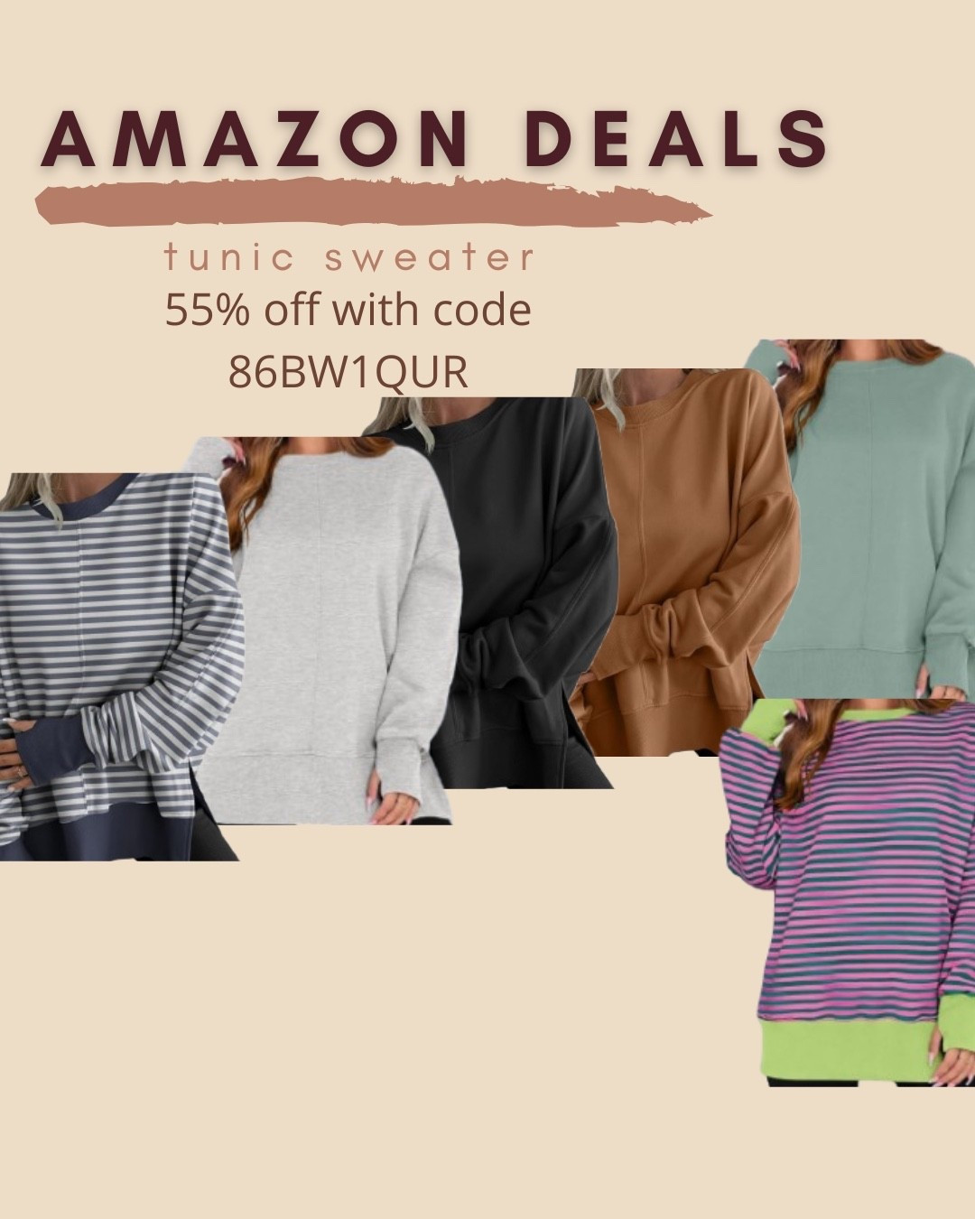 $15 ends 8/6

Amazon fashion
Amazon deals
Tunic sweater
Leggings sweater
Comfy outfit

#LTKSaleAlert