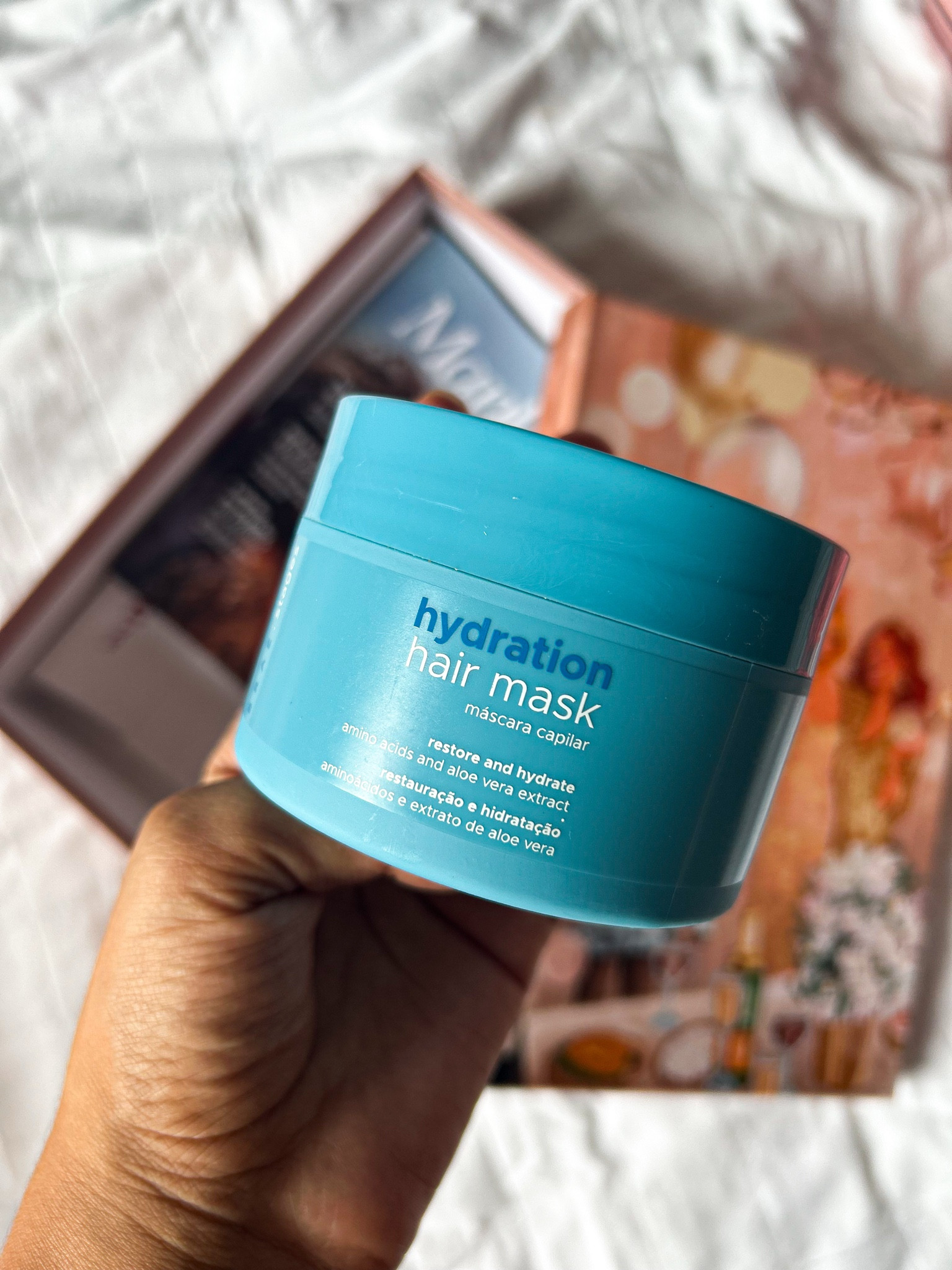Máscara hidration BRAÉ. Com aminoácidos e Aloe Vera. Deixa os cabelos hidratados e fortes. 

#LTKbeleza #LTKbrasil