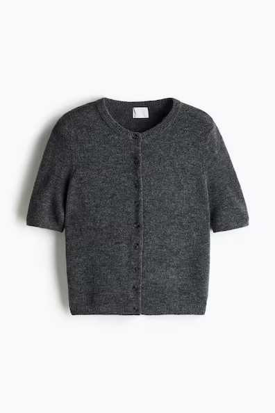 H & M - Knit Cardigan - Gray | H&M (US + CA)
