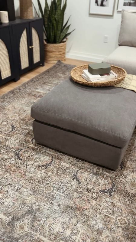 This pretty, moody rug is on deal at Amazon! Under $150 for the 7’6”x9’6” size! Ottoman is an old Amazon one but I linked a few similar  

#LTKstyletip #LTKsalealert #LTKhome