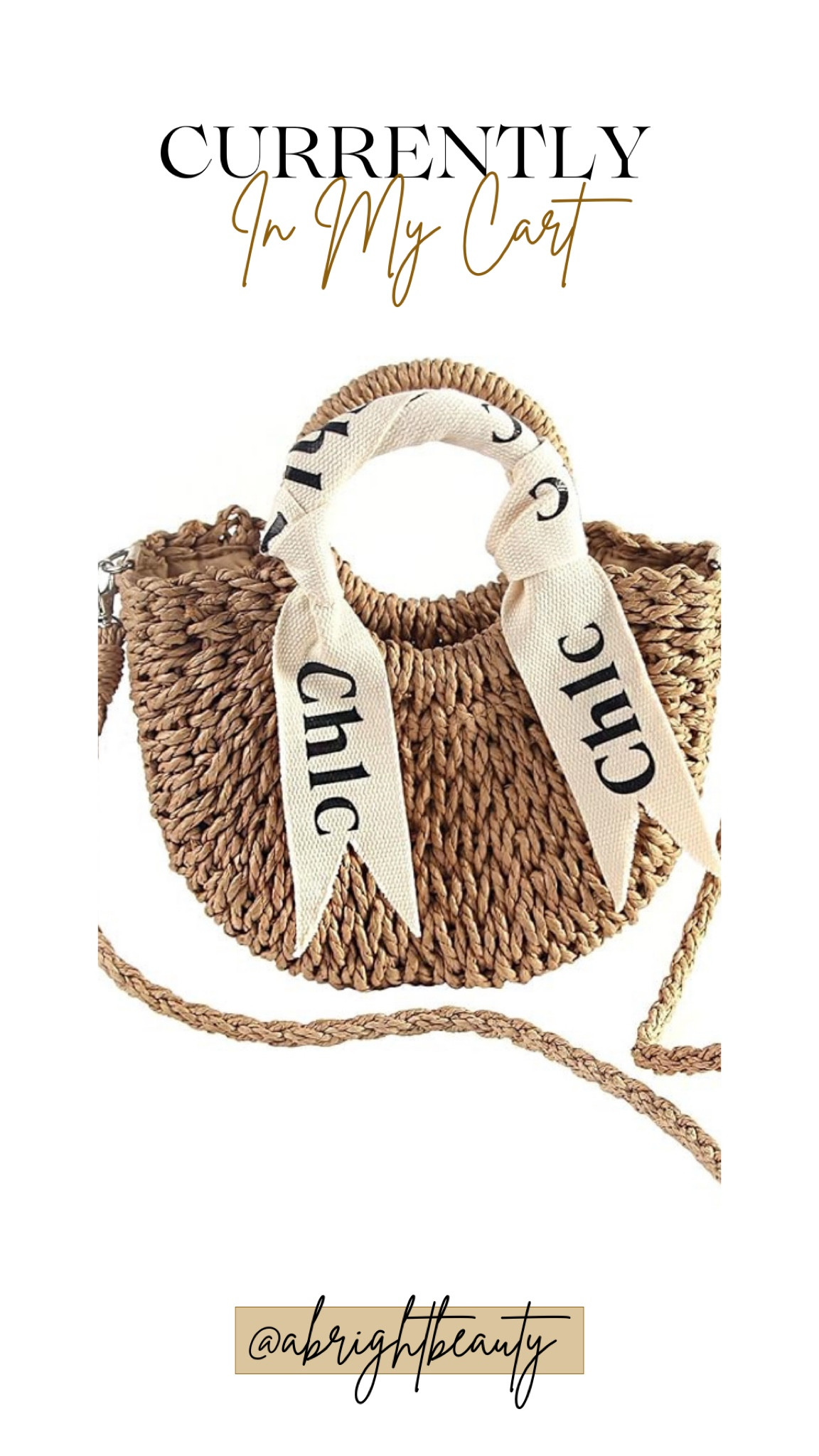Cutest little straw tote for summer ☀️👜

Straw bag, summer bag, summer purses, summer capsule, must have bags, bag collection, affordable handbag 

#LTKFindsUnder100 #LTKFindsUnder50 #LTKSeasonal