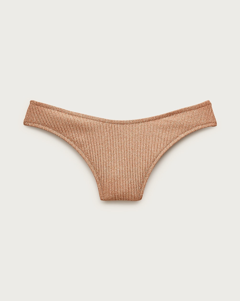 Sunny sparkle rib bikini bottom | J. Crew US