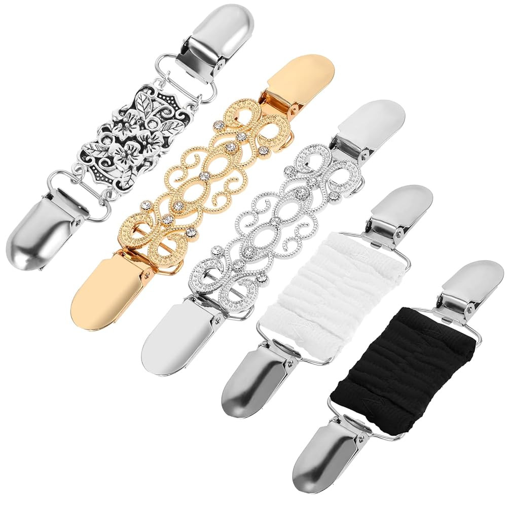 Vintage Waist Cincher - 5pcs Cinch Clips for Dress, Cardigan, Sweater - Fashion Retro Decor Cloth... | Amazon (UK)