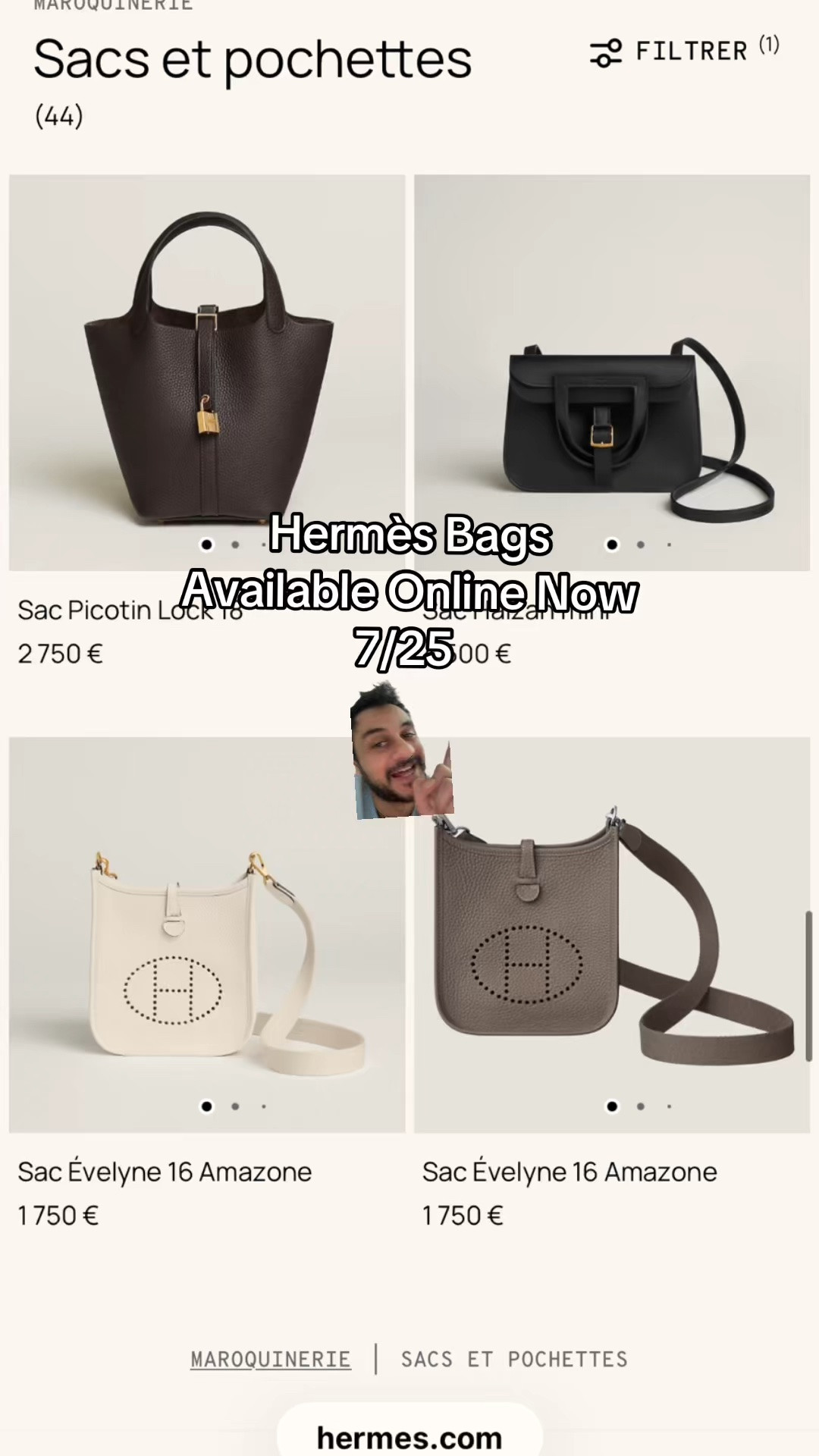Final Video - Hermes Bags Available Online on the website right now - #hermes #hermesbags #hermesonline #hermesbagdrop #shopaholic

#LTKTravel #LTKstorytime #LTKdayinmylife