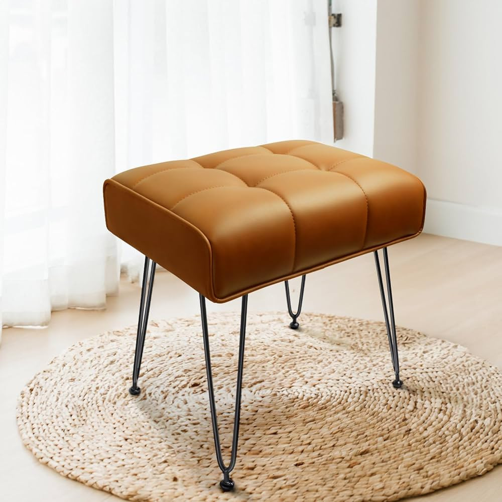 HOUCHICS Vanity Stool, Makeup Stool, Vanity Stools for Makeup, Vanity Chair, Vanity Stool Seating... | Amazon (US)