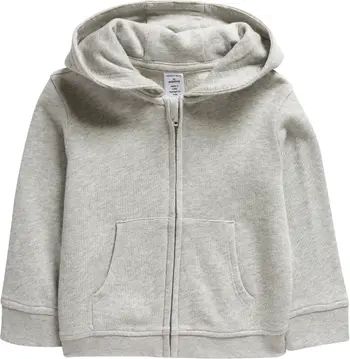 Everyday Cotton Knit Zip-Up Hoodie | Nordstrom