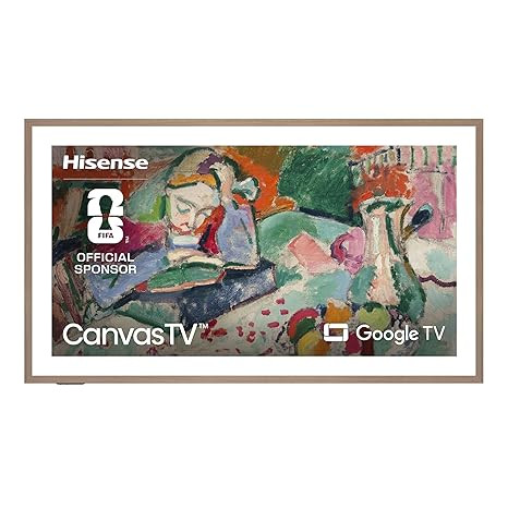 Hisense 55-Inch Class QLED 4K S7N CanvasTV Series Dolby Vision HDR Google Smart TV (55S7N) - 144H... | Amazon (US)