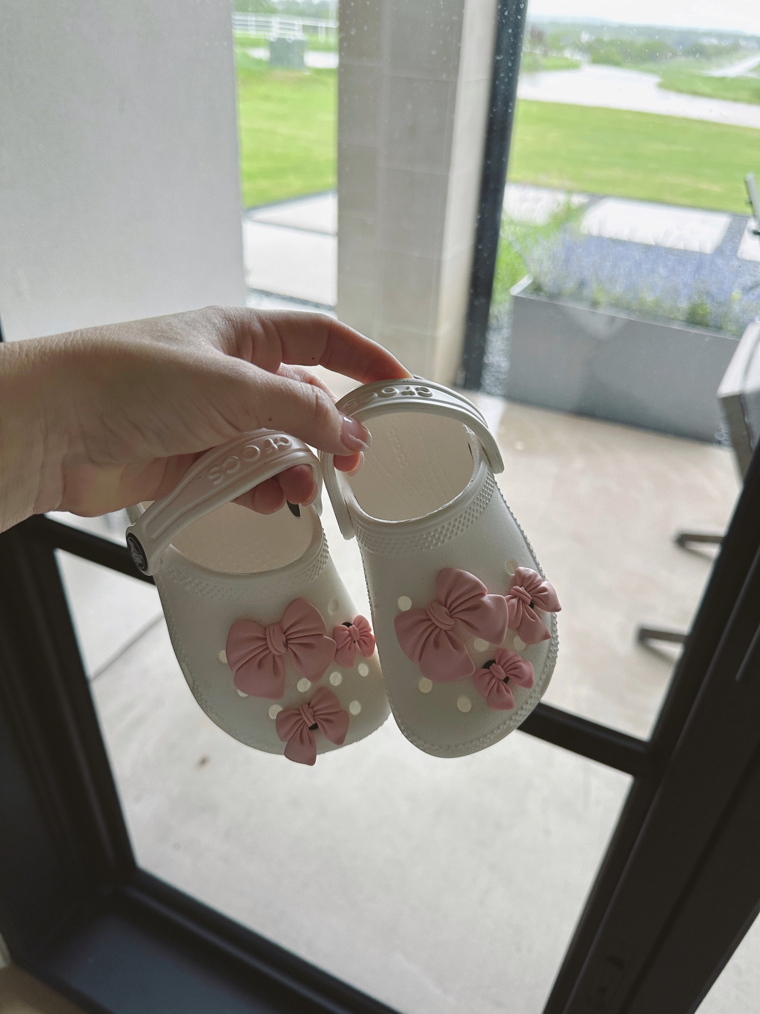 The cutest toddler croc combo🎀 - showing the bows out out of stock, but a ship date of April 29th! #Amazonfind

#LTKkids #LTKbaby