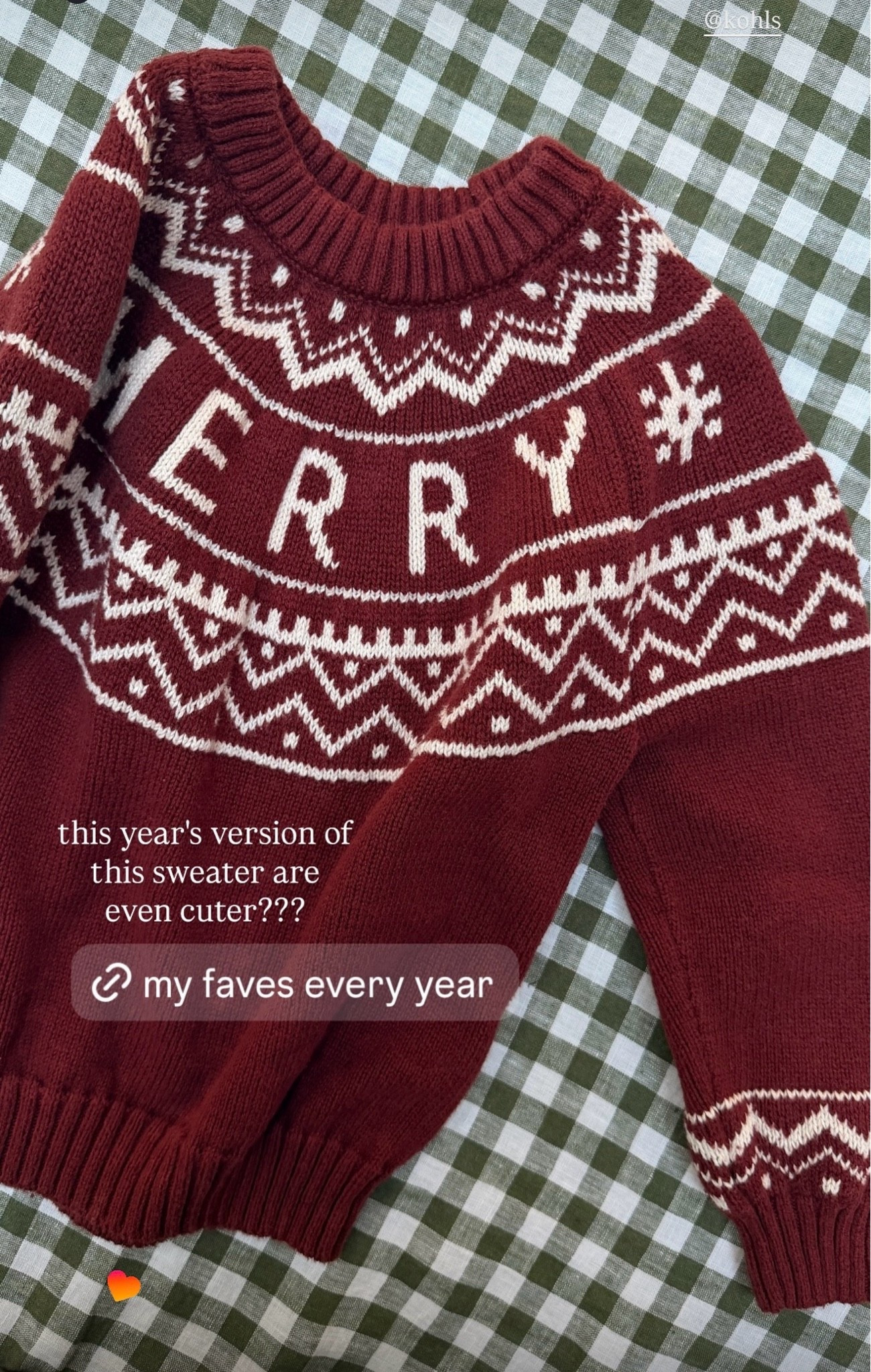 The Little Co by Lauren Conrad holiday sweater collection gets better every year 😍