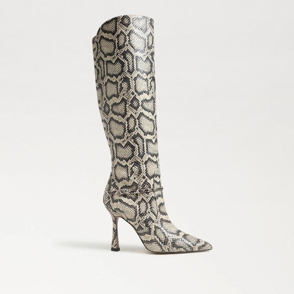 Elia Wide Calf Pointed Toe Knee High Boot | Sam Edelman