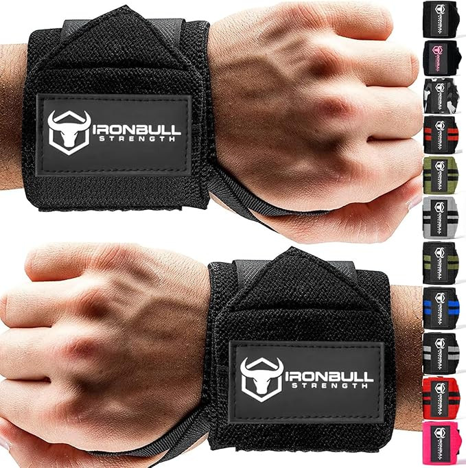 Wrist Wraps for Weightlifting (USPA & IPL Approved) - 18” Premium Quality Wrist Straps for Weig... | Amazon (US)
