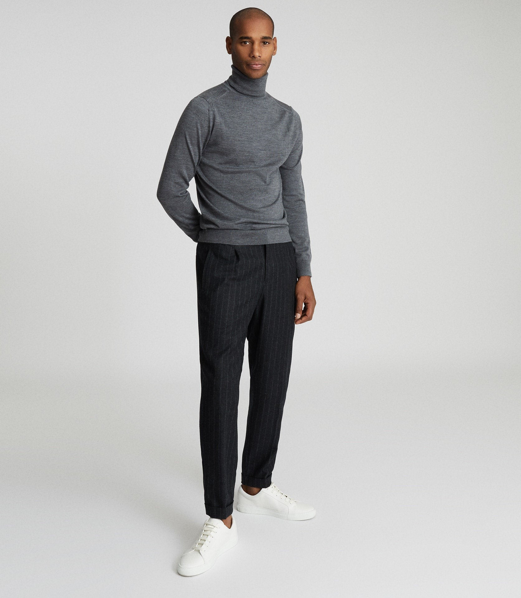 MERINO WOOL ROLLNECK | Reiss (UK)