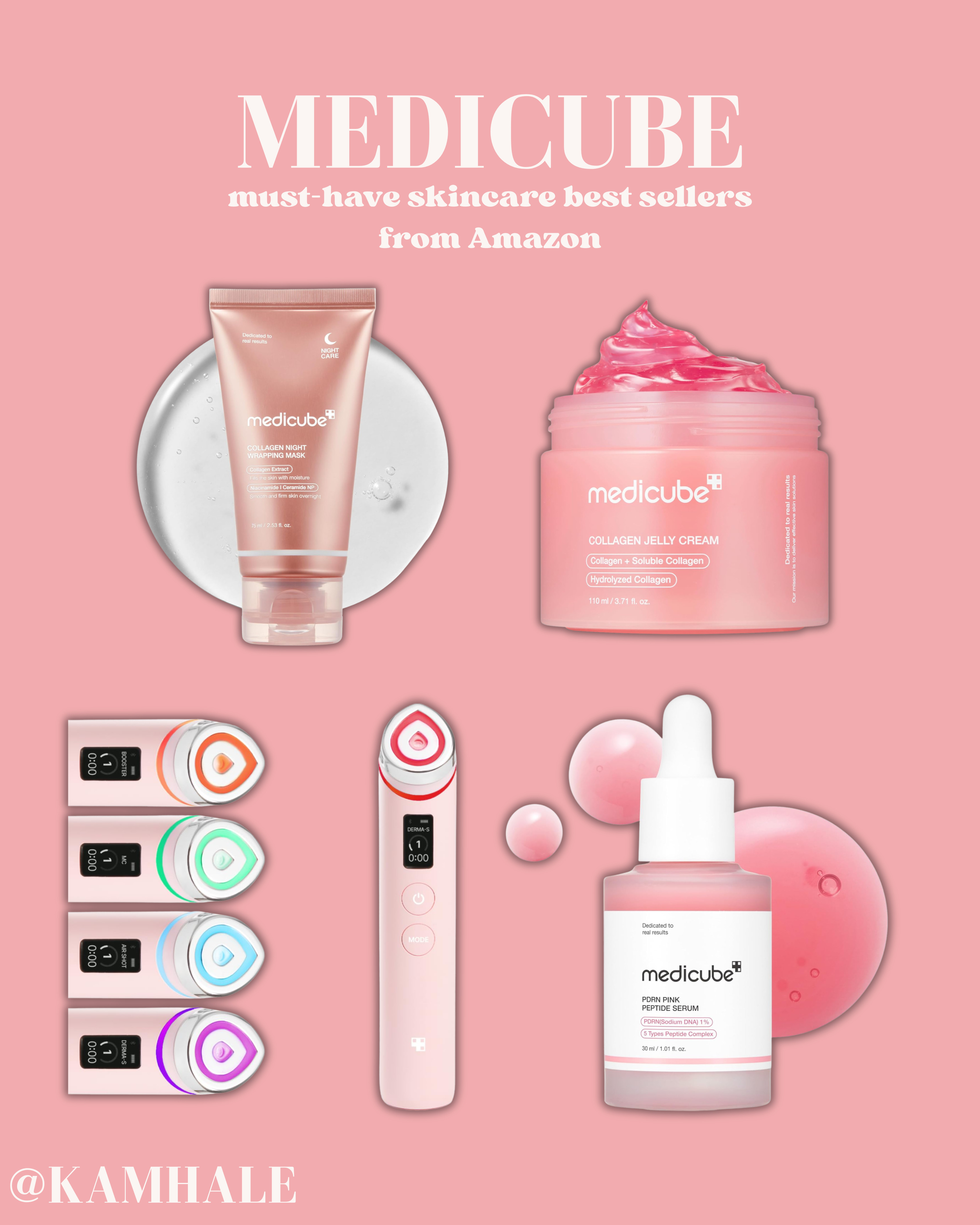 bestsellers for a reason! must have medicube skincare favorites from amazon 🩵

#LTKgrwm #LTKBeauty #LTKmorningroutine