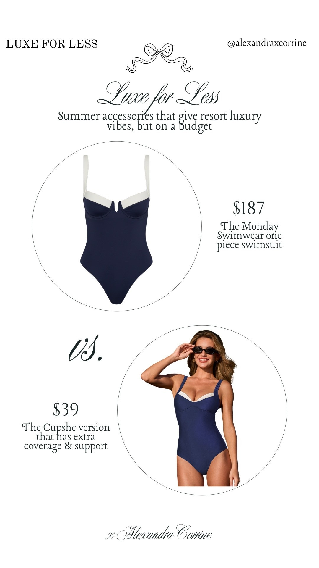 Summer accessories that give resort luxury vibes, but on a budget 🥂

Summer accessories, beach, swimwear, pool day, luxury for less, bougie on a budget, chic luxury summer, summer fashion, boatkin, beach bag, one piece, swimsuit

#LTKSeasonal #LTKSaleAlert #LTKSwim