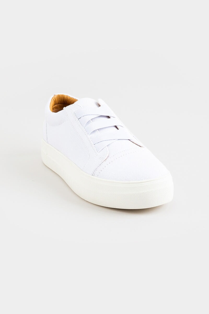 Dolce Vita Roper Faux Lace Sneaker - francesca's | Francesca's