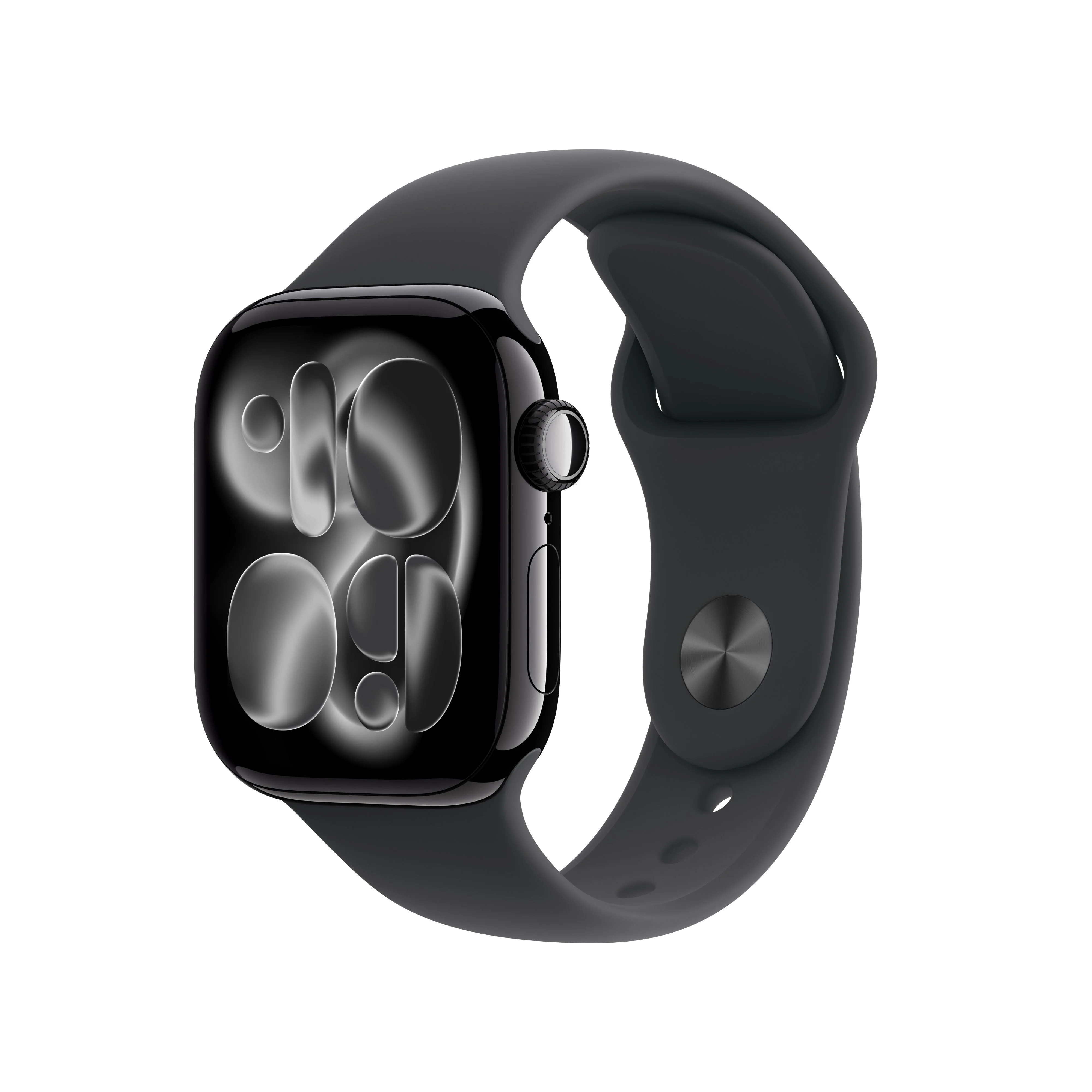 Apple Watch Series 11 GPS 42mm Jet Black Aluminium Case with Black Sport Band - M/L | Walmart (CA)