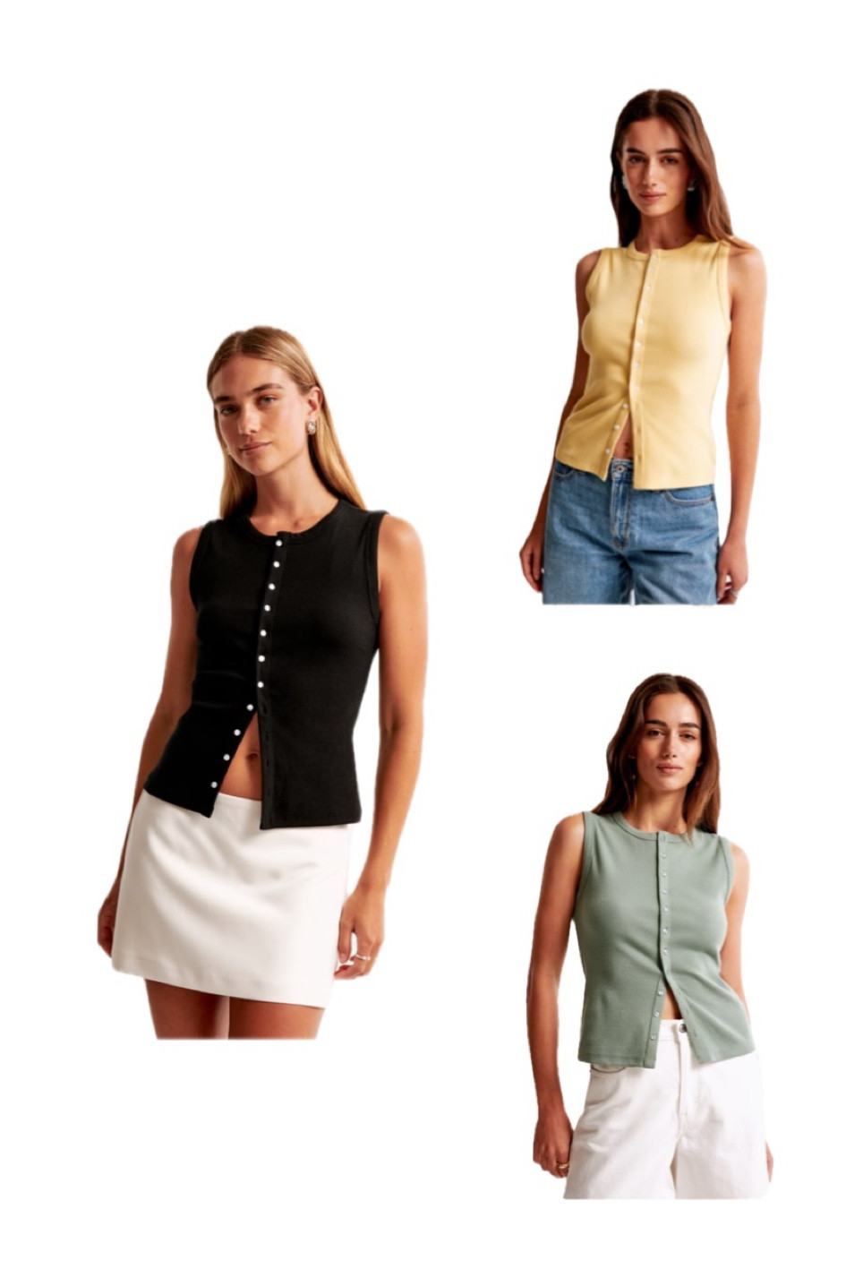 Can’t wait to wear this top with skirts and jeans now, and layer it under sweaters and jackets later! Love that it can be unbuttoned on top or bottom for different silhouettes. 

#LTKFindsUnder50 #LTKBacktoSchool #LTKStyleTip