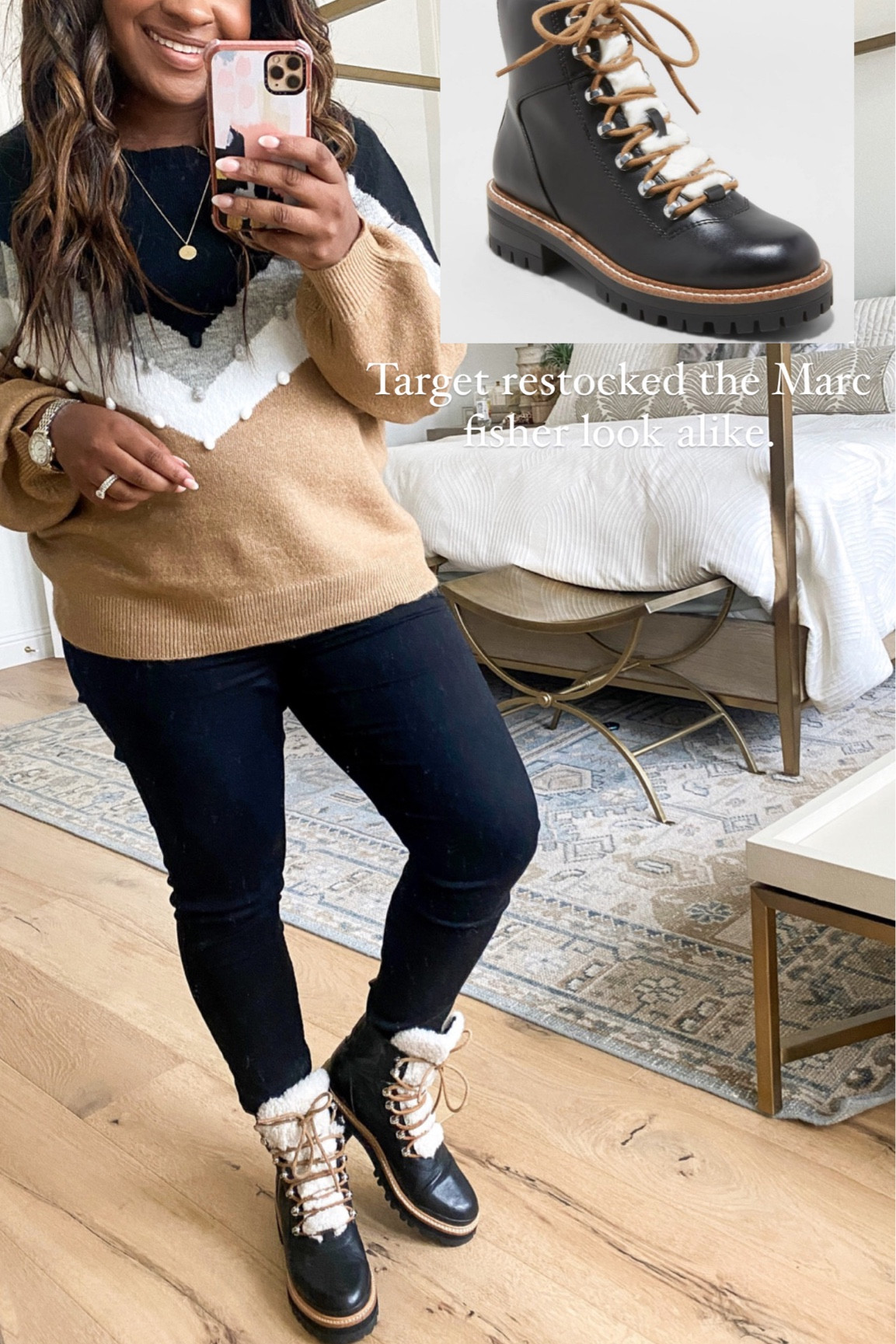 Marc fisher boot look for less at target for $44

#LTKsalealert #LTKshoecrush