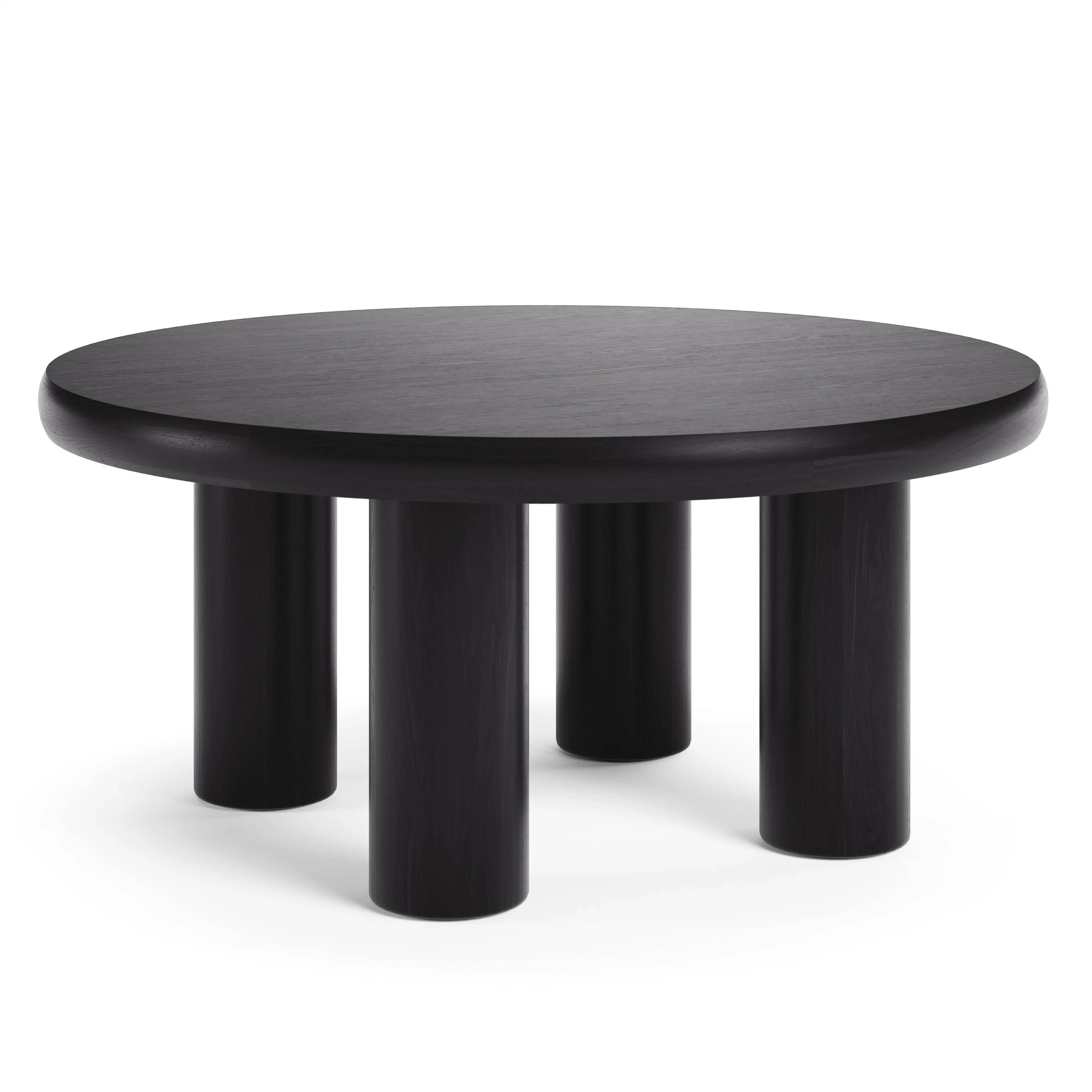 Adel 35" Round Coffee Table - Black | Article