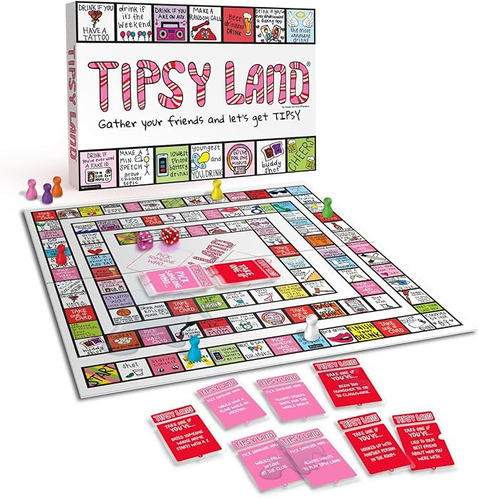 TIPSYLAND Original Edition | Official Product | Hilarious Adult Board Game | Group Game for Game ... | Amazon (US)