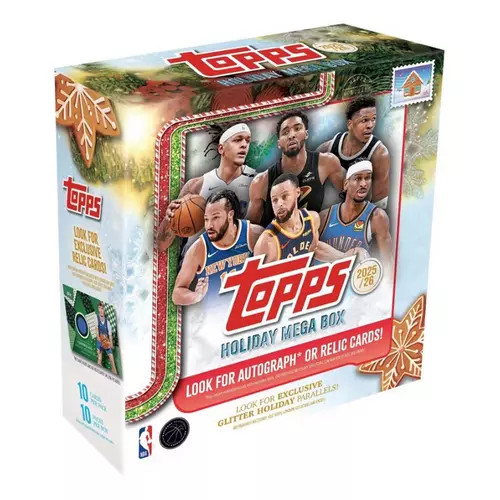 2025 Topps Holiday NBA Trading Card Mega Box | Scheels Sports