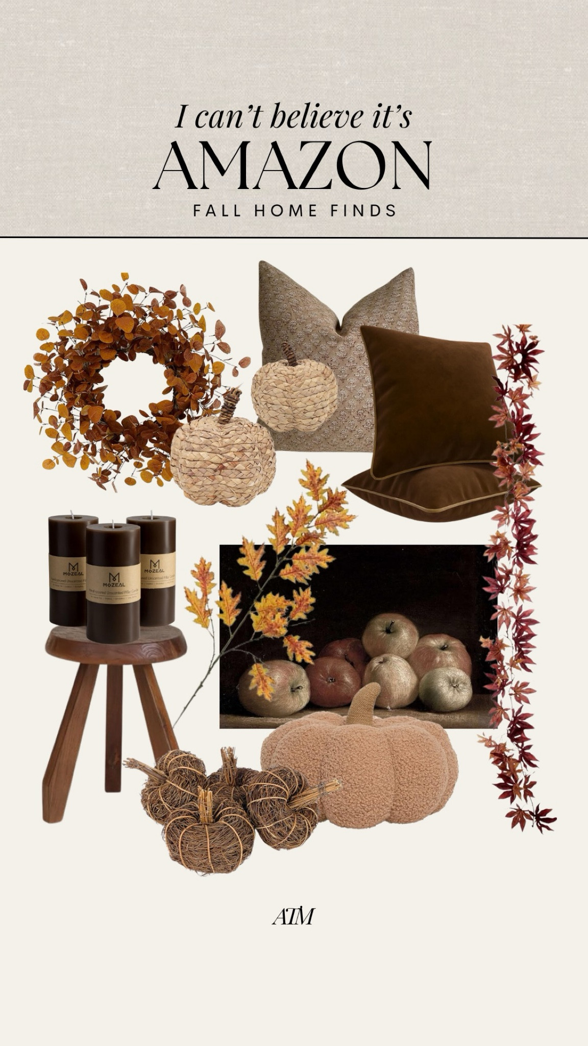 Amazon Fall Home finds + faves!

amazon fall home, fall home decor, seasonal home decor, affordable seasonal decor, budget friendly fall decor, fall garland, fall stems

#LTKHome #LTKFindsUnder100 #LTKSeasonal