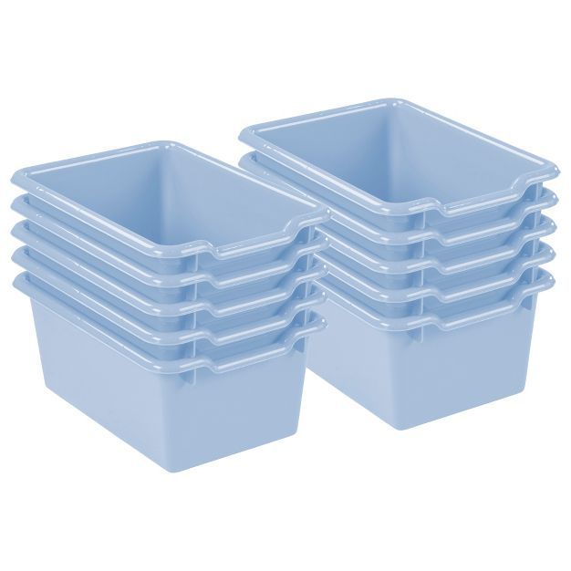 ECR4Kids Storage Bins with Scoop Front Handles - Cubby Compatible - 10-Pack | Target