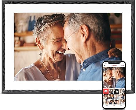 Digital Picture Frame, 10.1'' Frameo Digital Frame Wifi, 32GB Memory, 1280*800 HD Touch Screen Di... | Amazon (US)