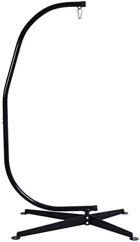 Giantex Hammock Chair Stand, Hanging Chair Stand, C Stand for Hanging Chair, Heavy Duty Steel Egg... | Amazon (US)
