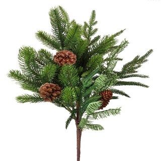 24"REAL TOUCH NORFOLK/SPRUCE/JUNIPER SPRAY | Michaels | Michaels Stores