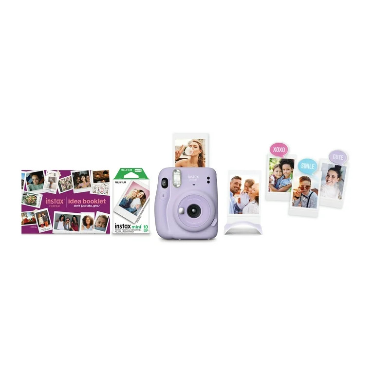 Fujifilm INSTAX MINI 11 PURP HOLIDAY BUNDLE 2022 | Walmart (US)
