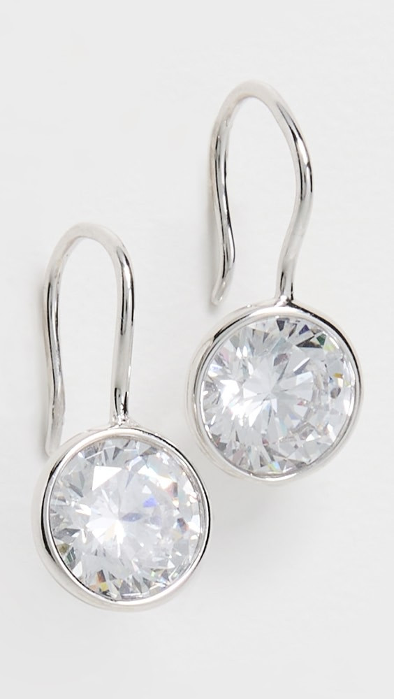 Bezel Drop Earrings | Shopbop