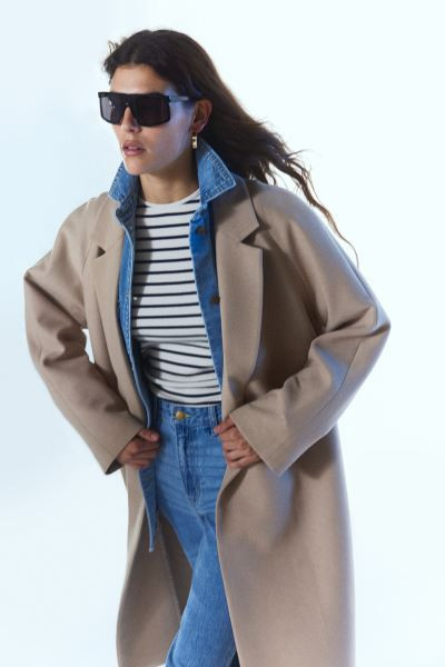 Double-breasted coat | H&M (UK, MY, IN, SG, PH, TW, HK)