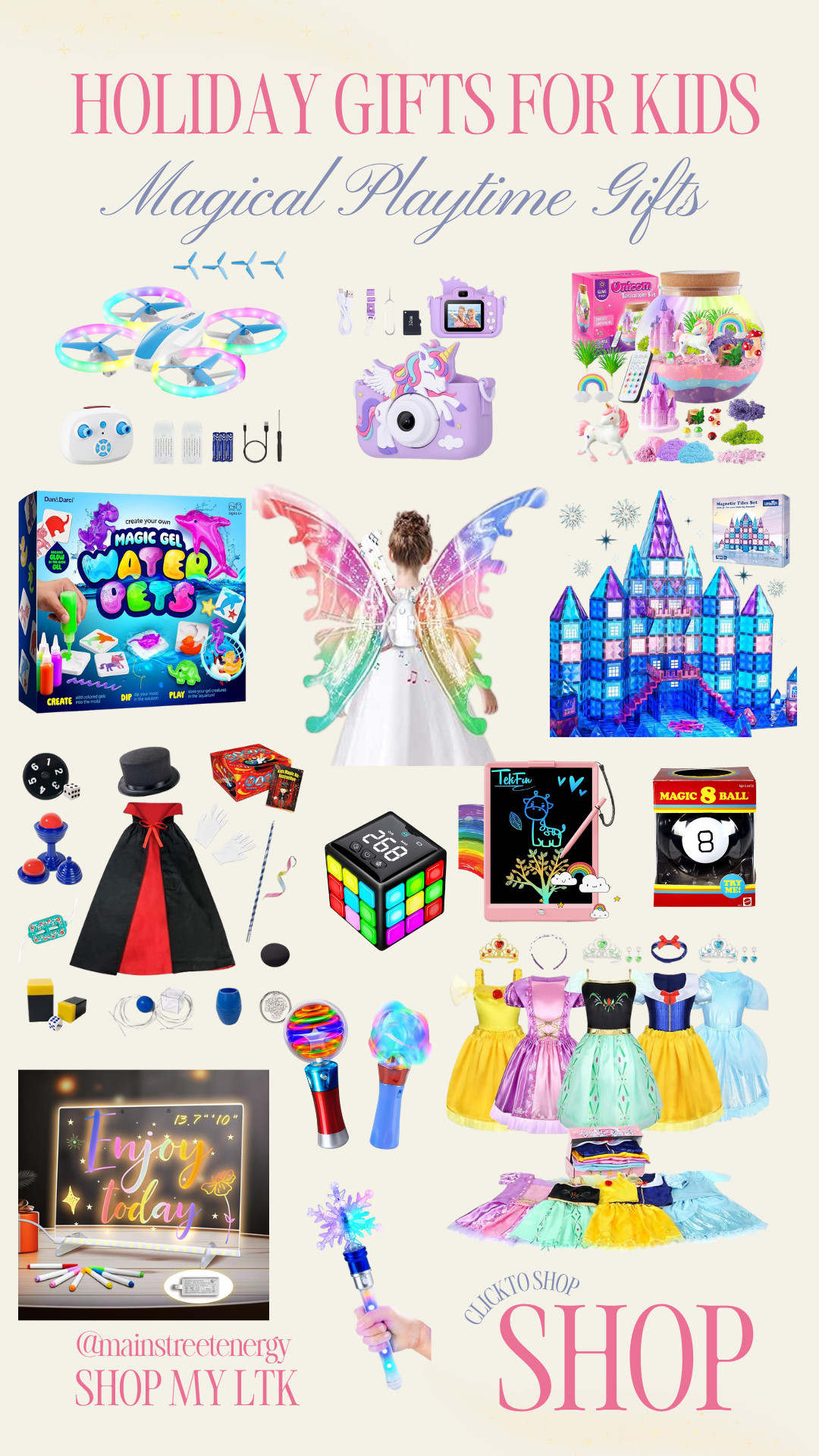 Holiday Gifts for Kids- Magical Playtime Gifts for Christmas 

 #LTKGiftGuide #LTKHoliday #LTKKids