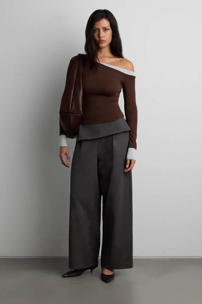 SLOUCHY SHOULDER BAG | OAK + FORT